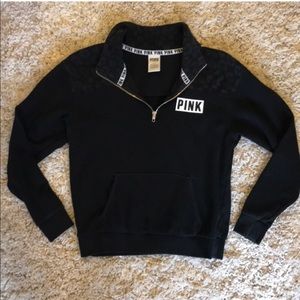 PINK Victoria Secret Half ZIP sweater
